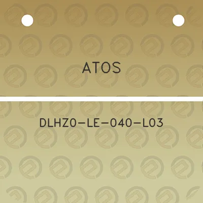 atos-dlhz0-le-040-l03