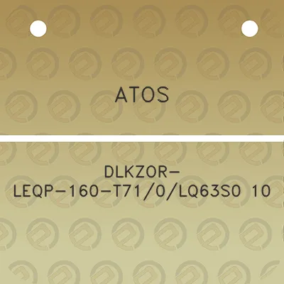 atos-dlkzor-leqp-160-t710lq63s0-10