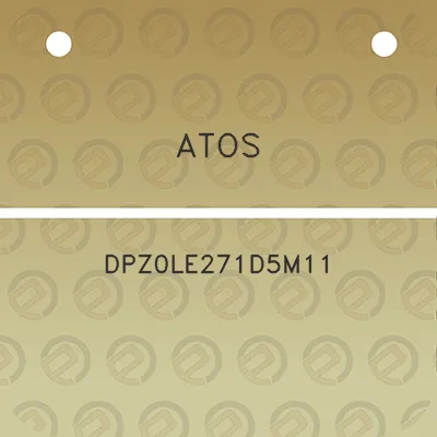 atos-dpz0le271d5m11