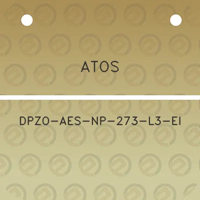 atos-dpzo-aes-np-273-l3-ei