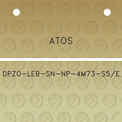 atos-dpzo-leb-sn-np-4m73-s5e