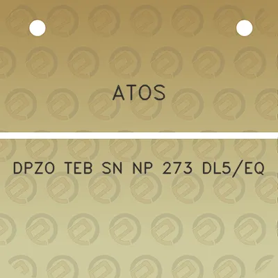 atos-dpzo-teb-sn-np-273-dl5eq