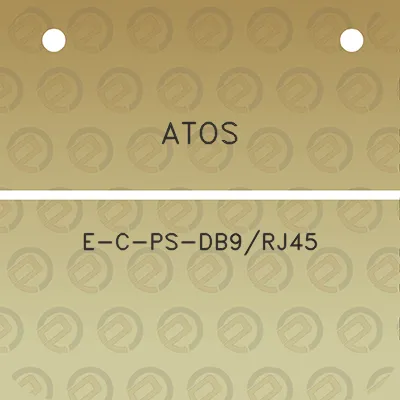 atos-e-c-ps-db9rj45