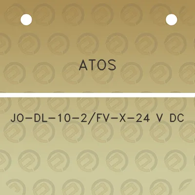 atos-jo-dl-10-2fv-x-24-v-dc