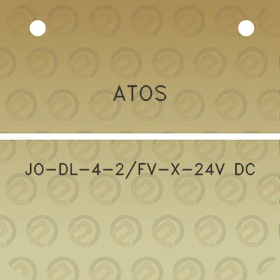 atos-jo-dl-4-2fv-x-24v-dc