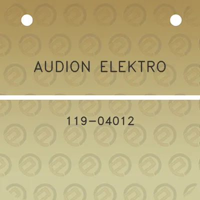 audion-elektro-119-04012