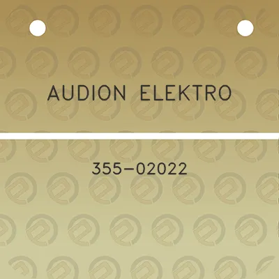 audion-elektro-355-02022