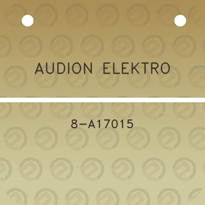 audion-elektro-8-a17015