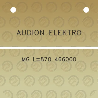 audion-elektro-mg-l870-466000