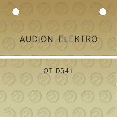 audion-elektro-ot-d541