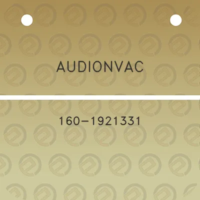 audionvac-160-1921331