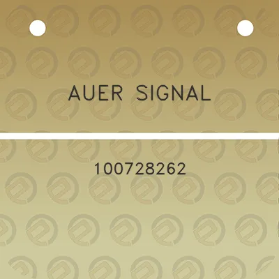 auer-signal-100728262