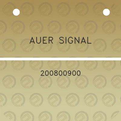 auer-signal-200800900