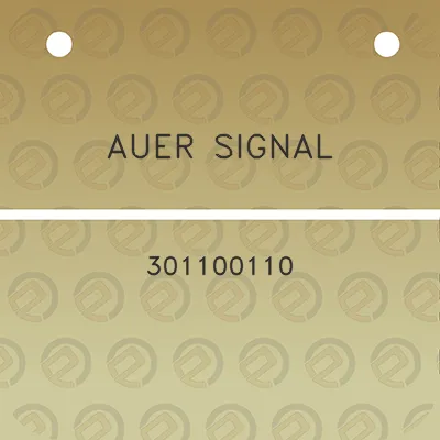 auer-signal-301100110