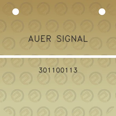 auer-signal-301100113