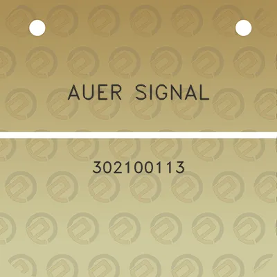 auer-signal-302100113