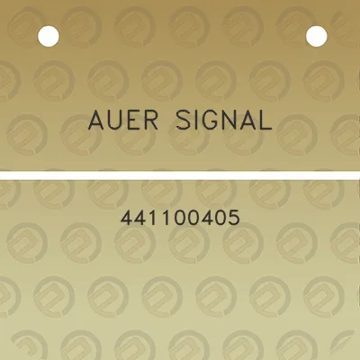 auer-signal-441100405