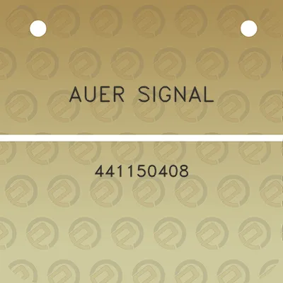 auer-signal-441150408