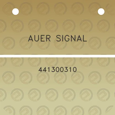 auer-signal-441300310