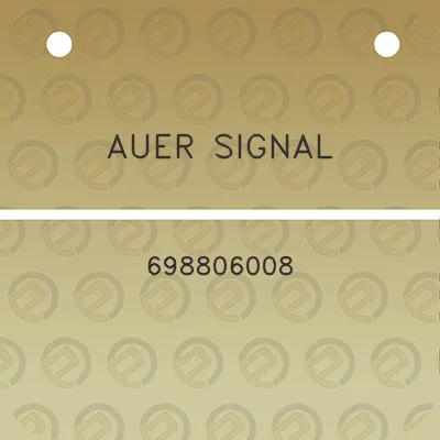 auer-signal-698806008