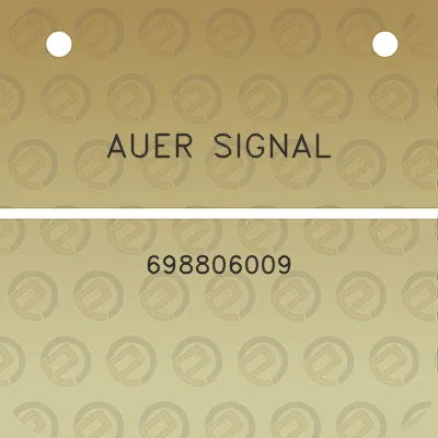 auer-signal-698806009