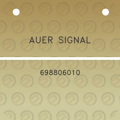 auer-signal-698806010