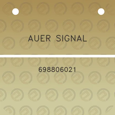 auer-signal-698806021