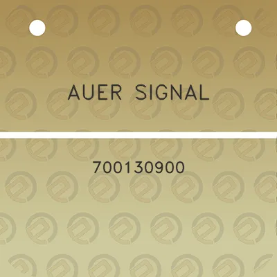 auer-signal-700130900