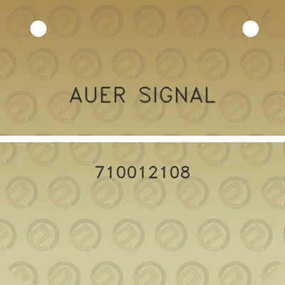 auer-signal-710012108