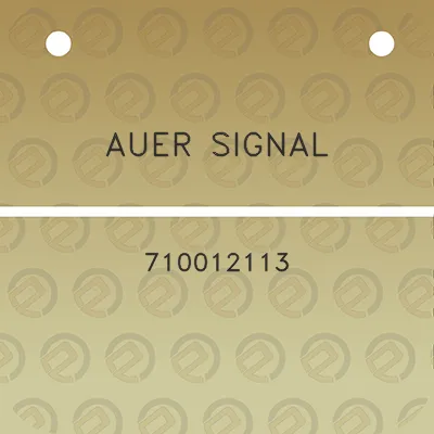 auer-signal-710012113