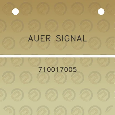 auer-signal-710017005