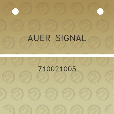 auer-signal-710021005