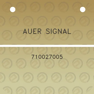 auer-signal-710027005