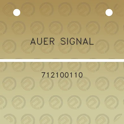 auer-signal-712100110