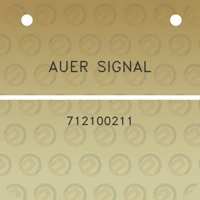 auer-signal-712100211