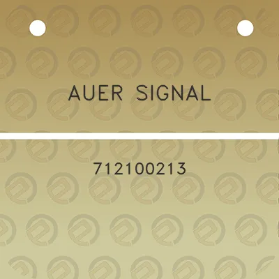 auer-signal-712100213