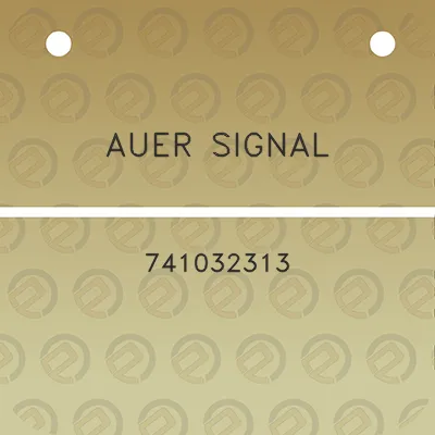 auer-signal-741032313