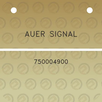 auer-signal-750004900