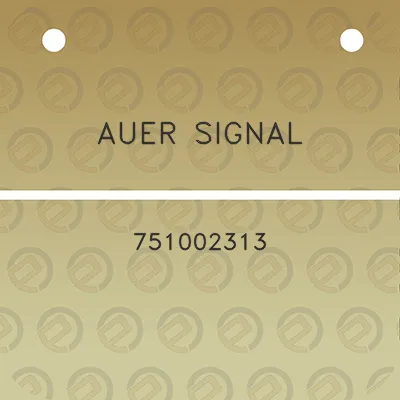 auer-signal-751002313