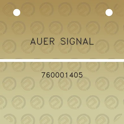 auer-signal-760001405