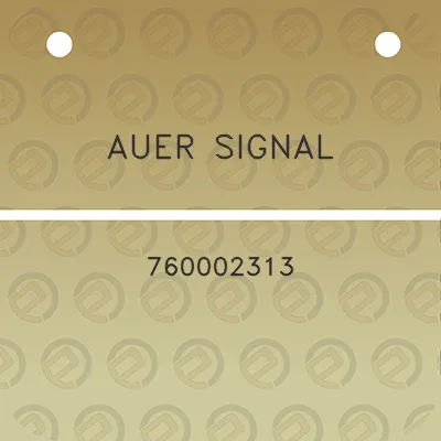 auer-signal-760002313