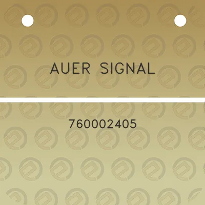 auer-signal-760002405