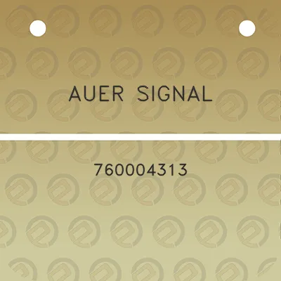 auer-signal-760004313