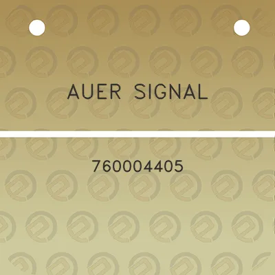 auer-signal-760004405