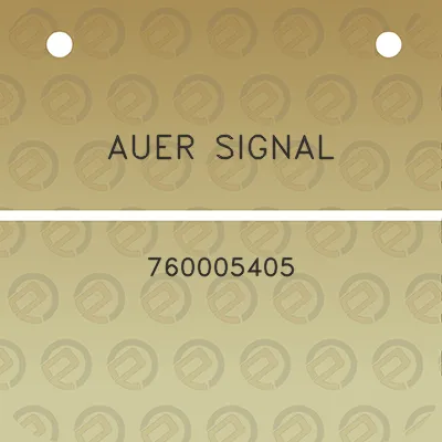 auer-signal-760005405