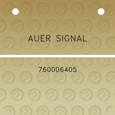 auer-signal-760006405