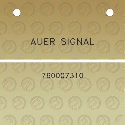 auer-signal-760007310