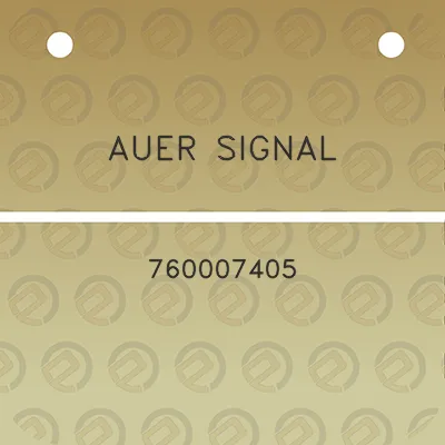 auer-signal-760007405