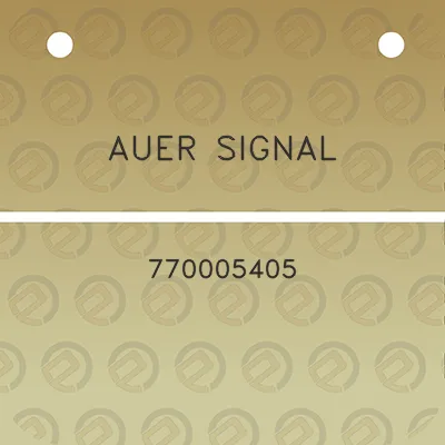 auer-signal-770005405