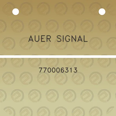 auer-signal-770006313